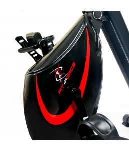 Bicicleta estática Fit-Force regulable plegable 8 niveles de resistencia 16KG